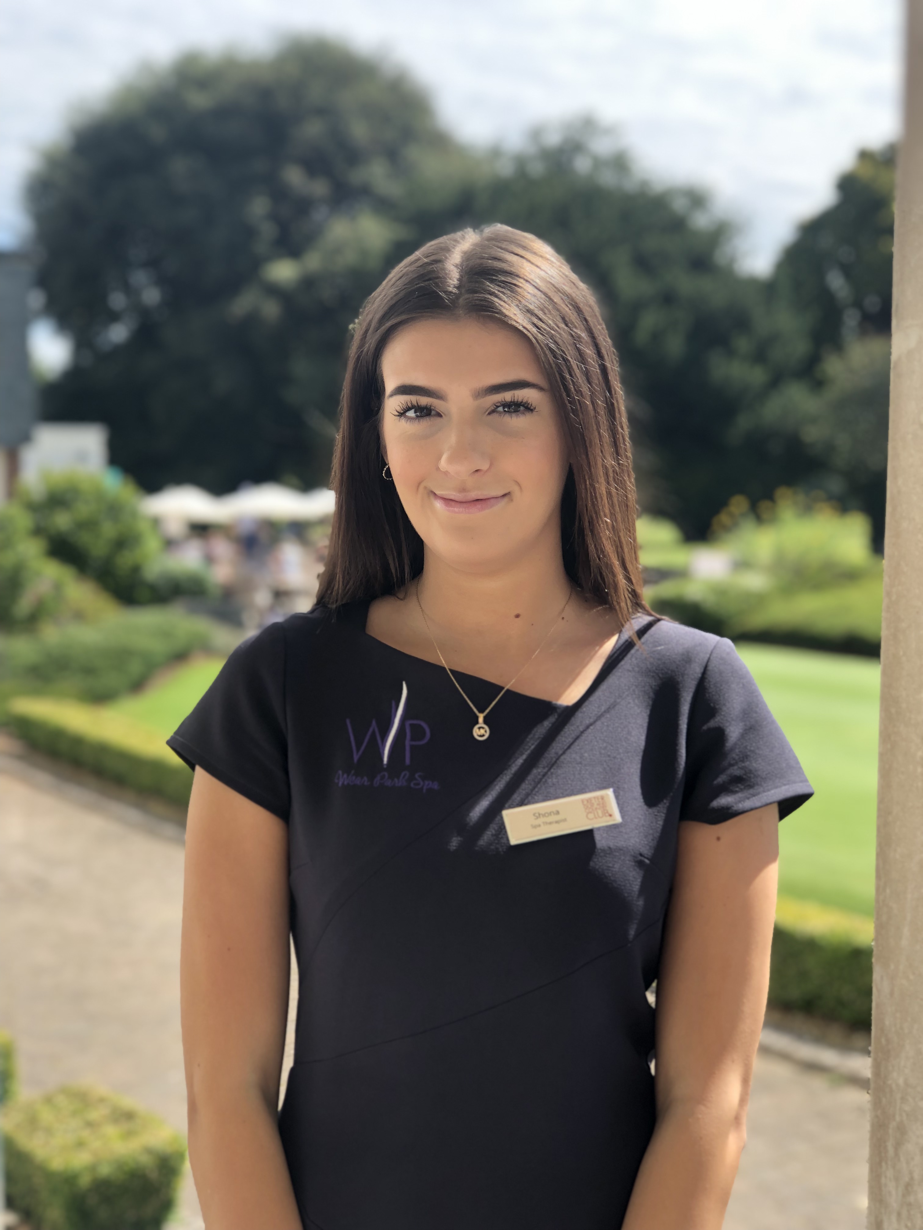 shona, spa therapist, wear park spa, exeter golf and country club
