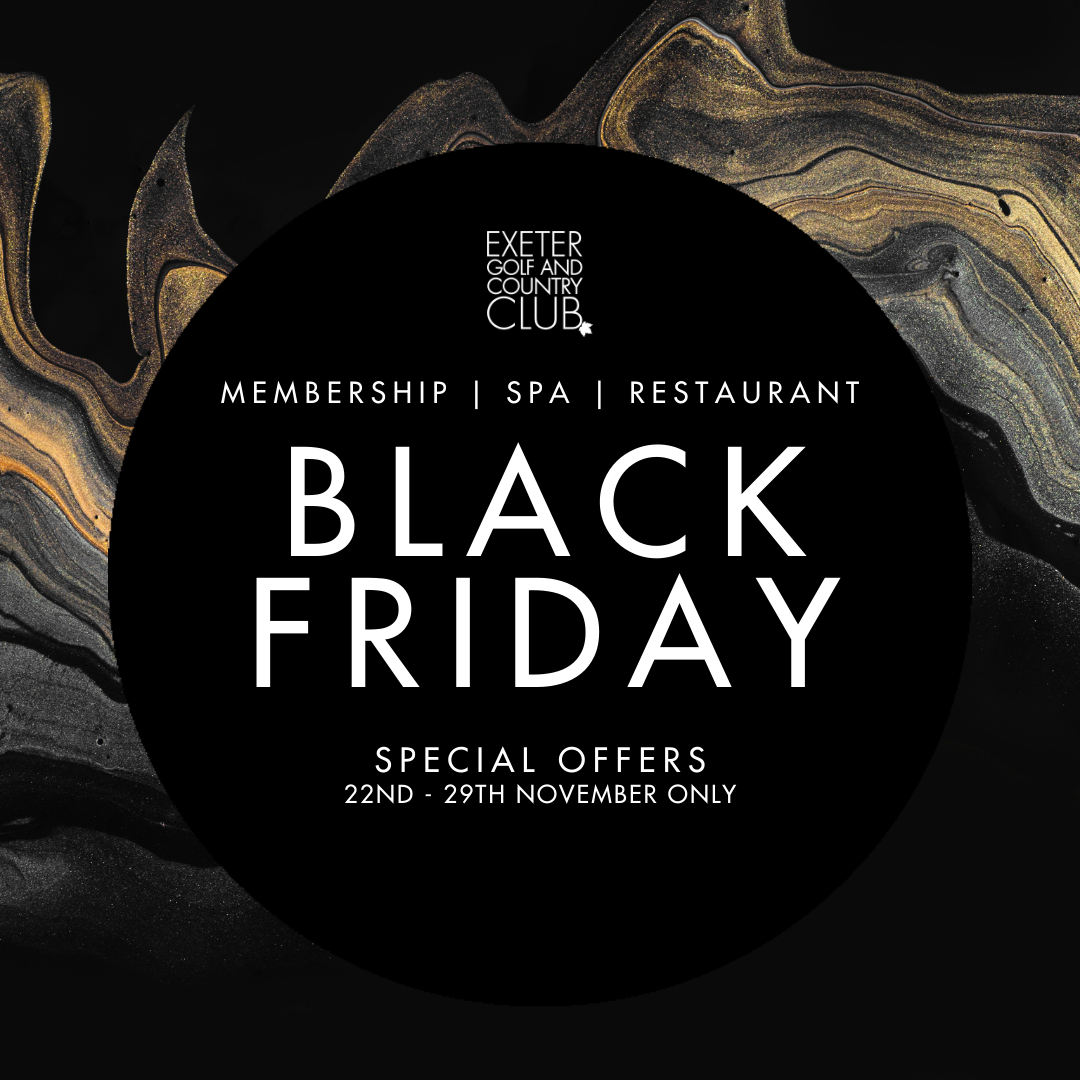 black friday, exeter golf and country club, black friday exeter, black friday offers