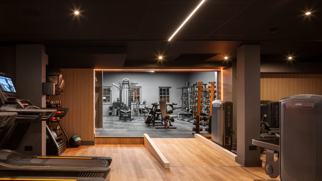 new gym at exeter golf and country club, gyms in exeter