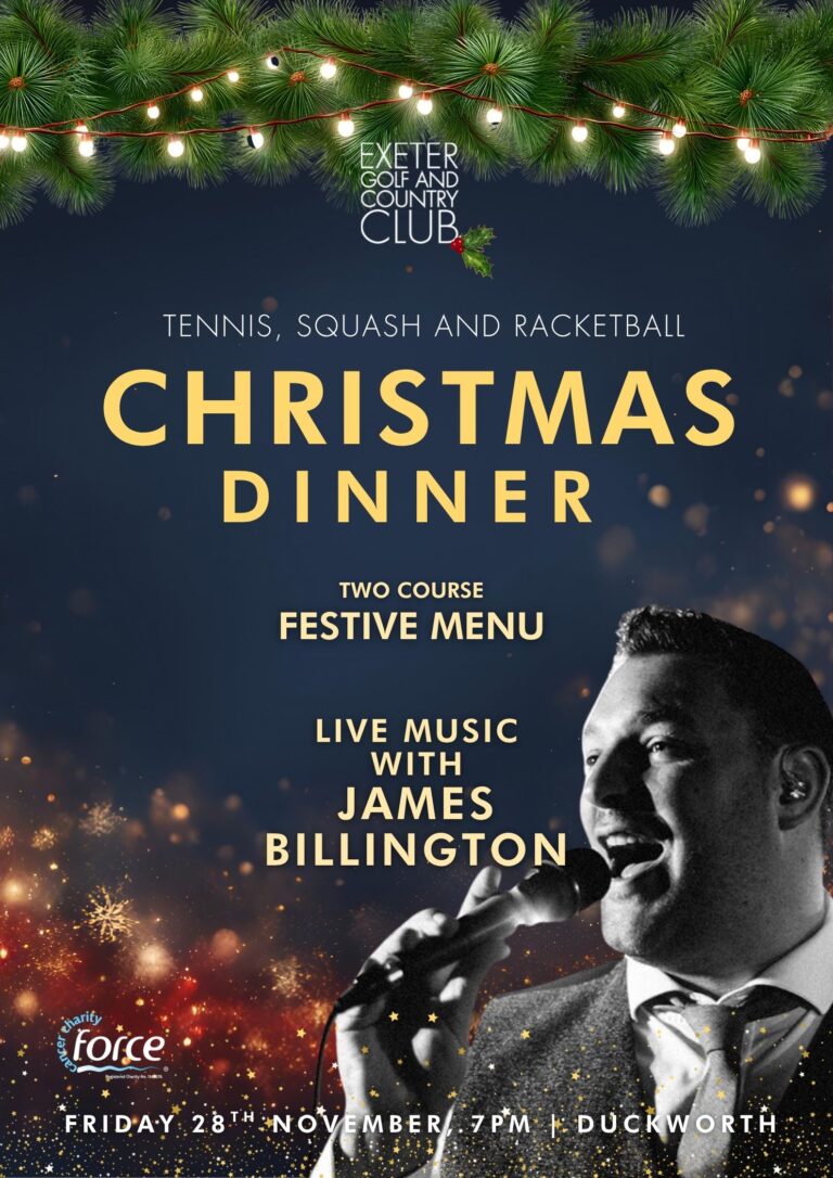 tennis squash and racketball christmas celebration exeter golf and country club