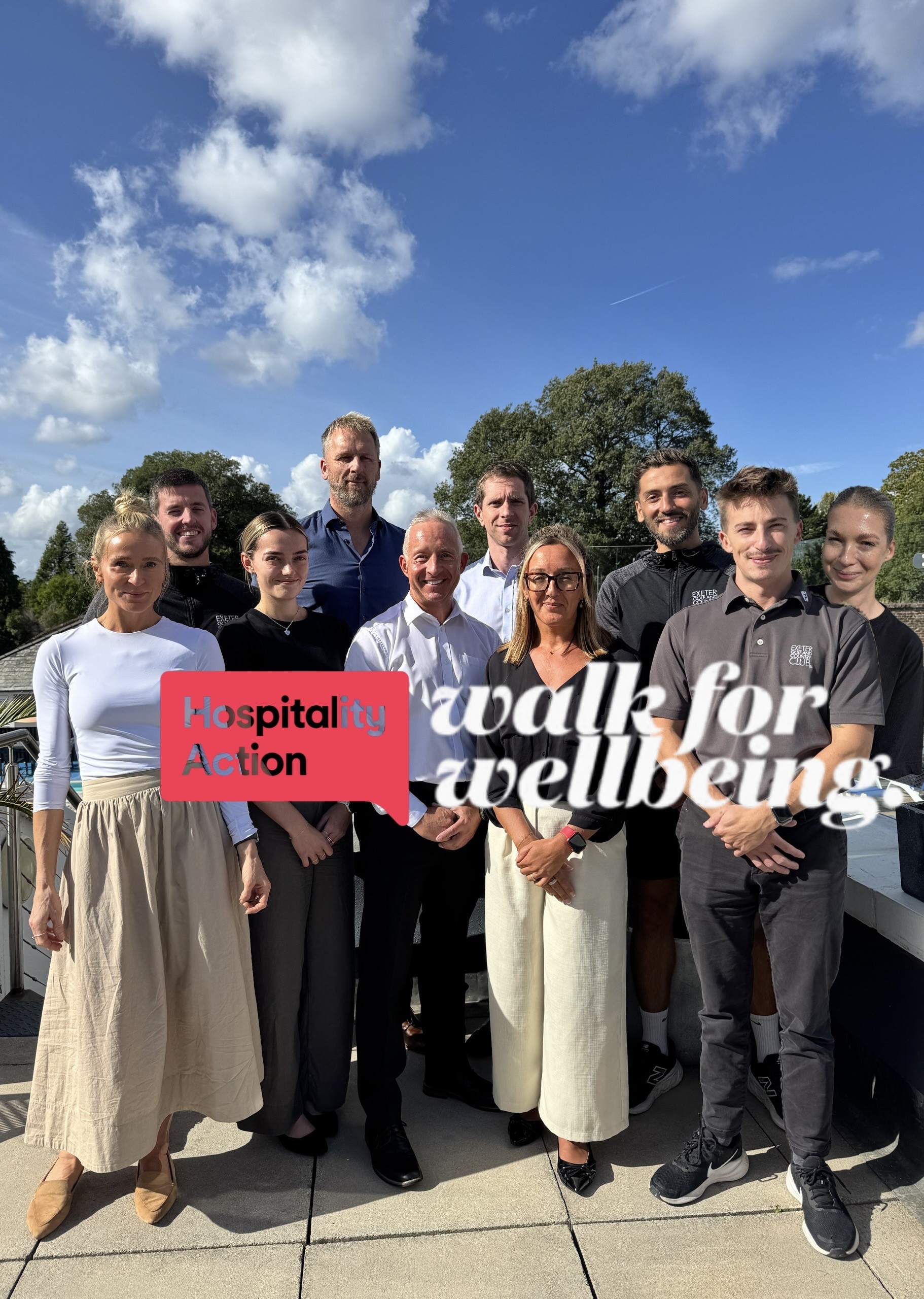 walk for wellbeing hospitality action